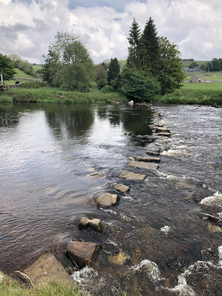 Stepping stones at Hebden