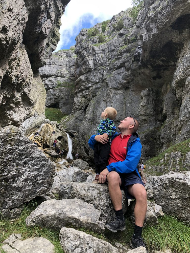 Gordale scar waterfall