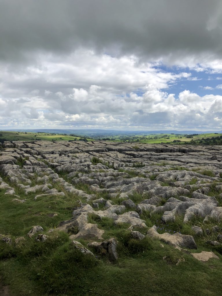 malham cove limestone pavement