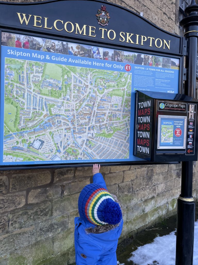 Skipton town map