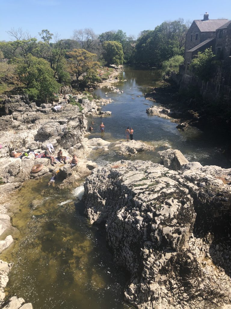 Linton Falls in summer