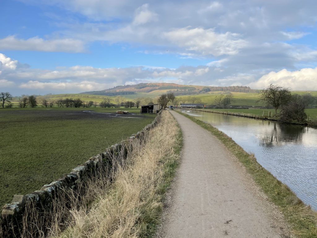 views over to flasby fell