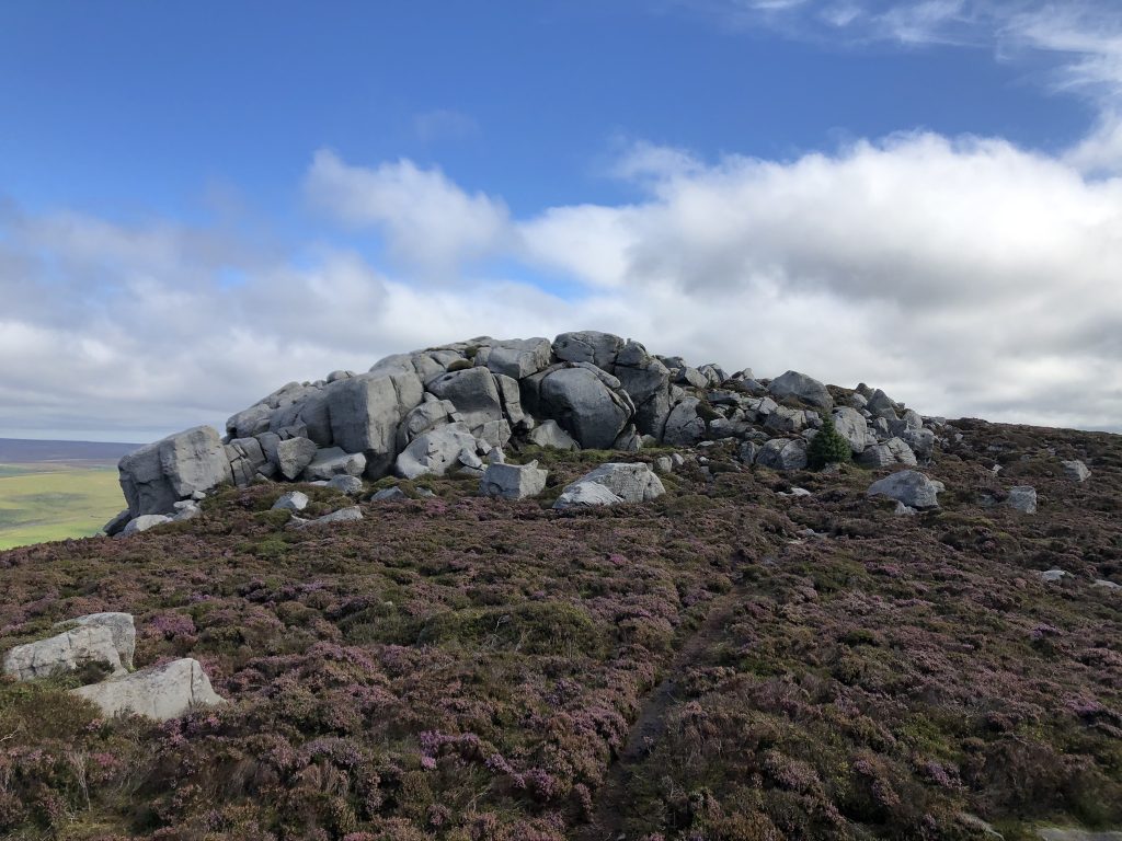 Simons Seat - rocky outcrop