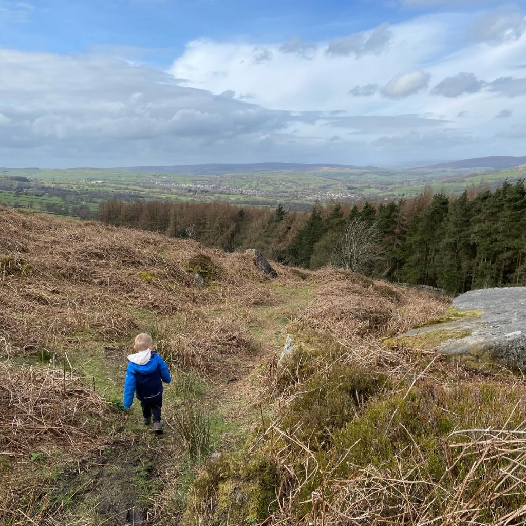 Ilkley moorside views