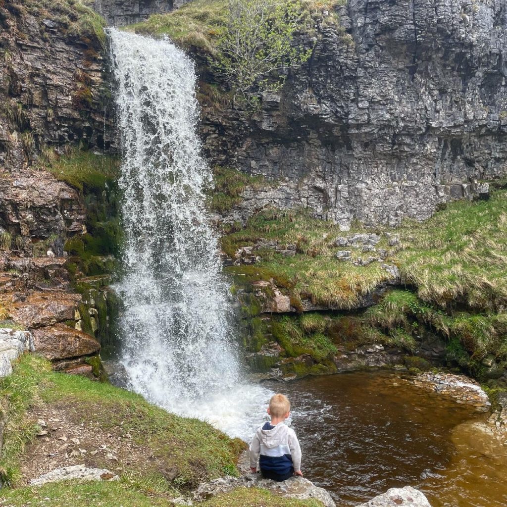 Buckden beck waterfalls