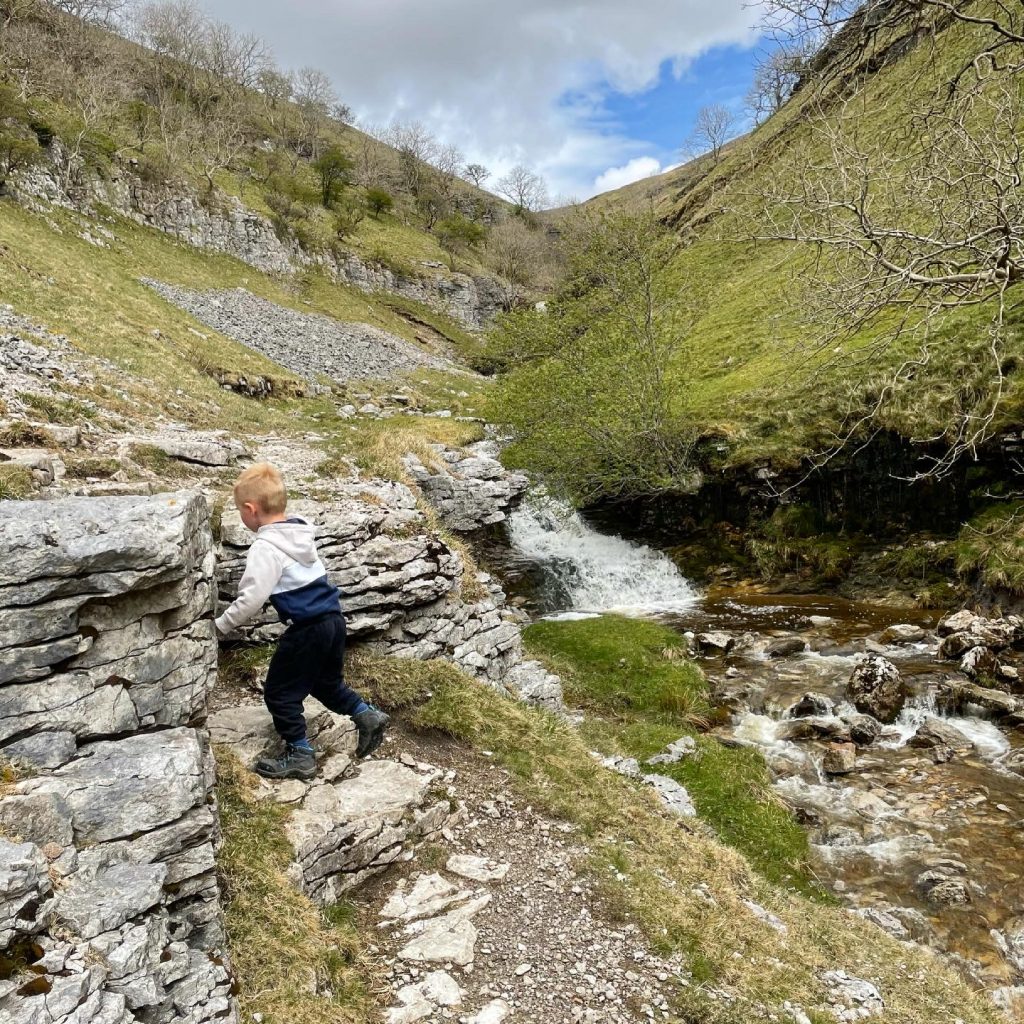 exploring buckden waterfalls