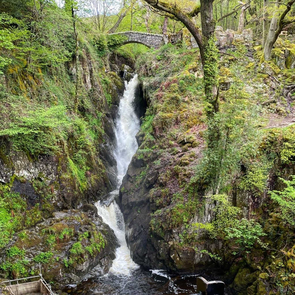 Aira Force waterfall, ullswater