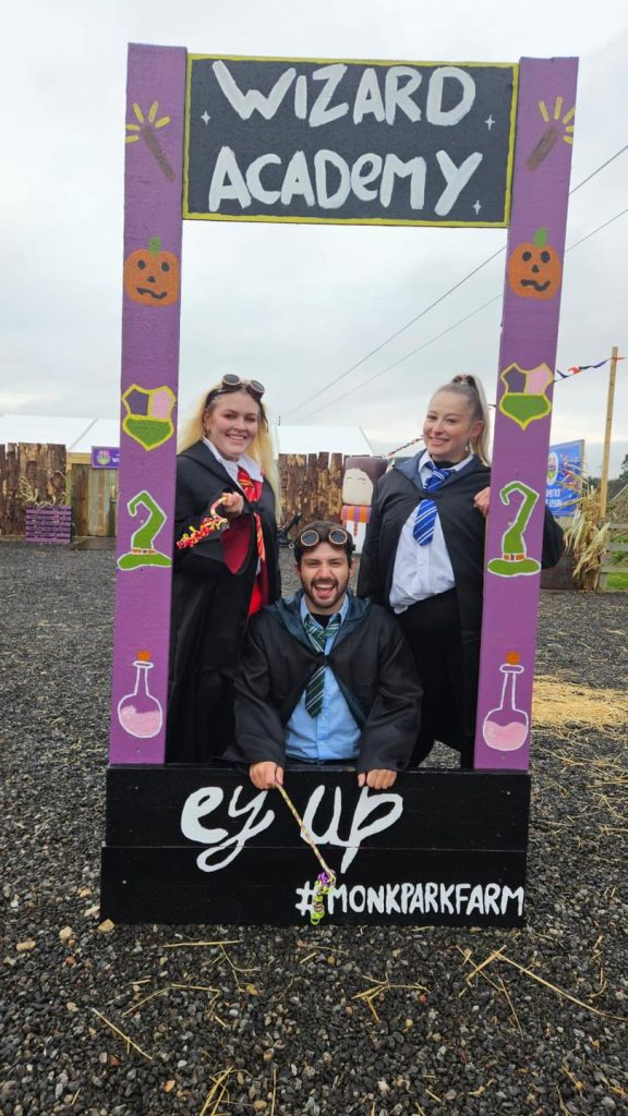 halloween events in yorkshire - monk park farm