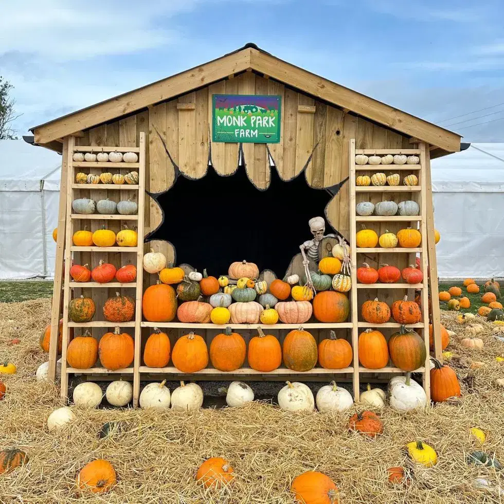 halloween events in yorkshire - monk park farm