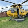 Glamping in Yorkshire on a helicopter