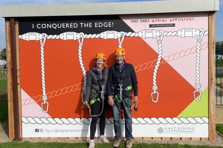 Weekend away on the Yorkshire Coast. We conquered the Edge aerial adventure