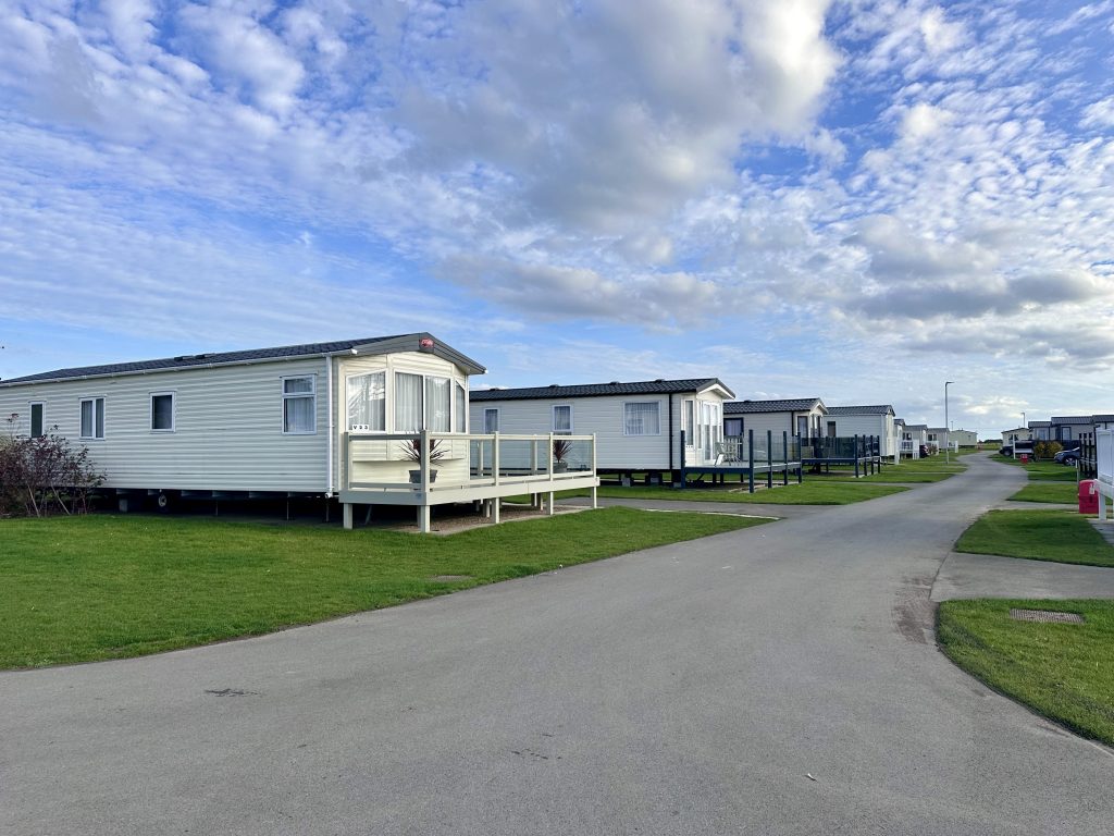 family weekend on the Yorkshire Coast staying in a caravan