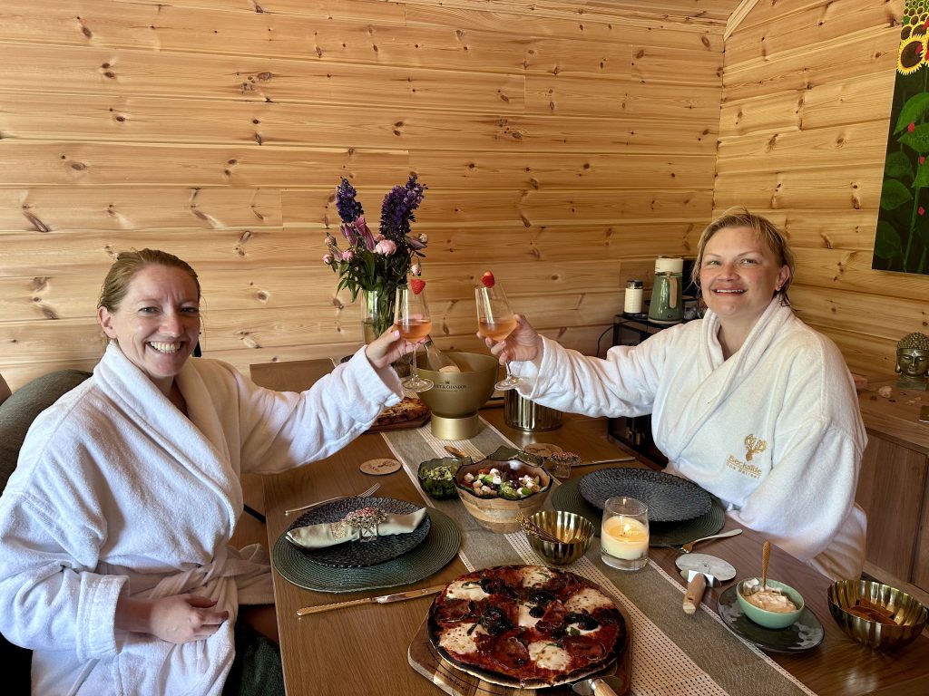 Cheers to a glorious spa day at Beckside Spa retreat