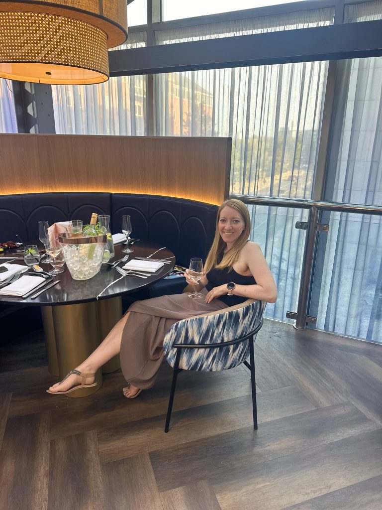 family friendly city break in leeds - evening meal