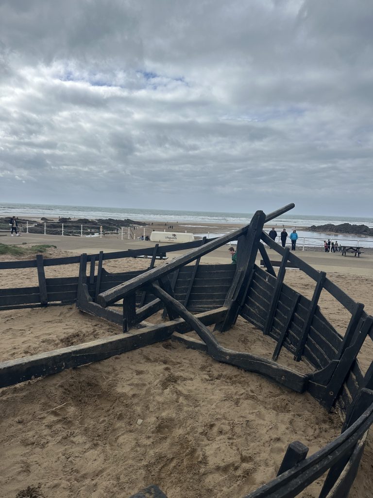 Bude family holiday on Crooklets beach