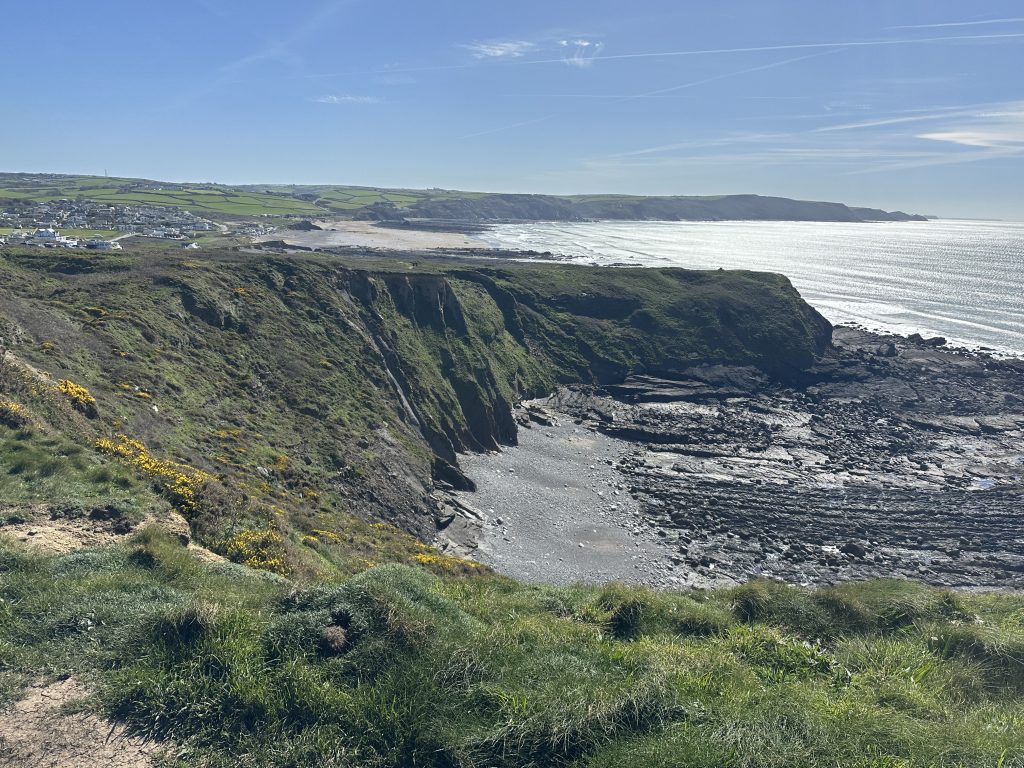 Walking the south west coastal path in Bude