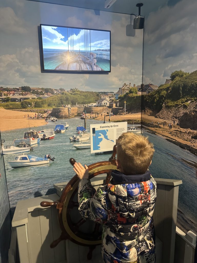 Bude Castle on our Bude family holiday
